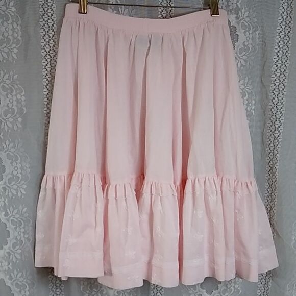 VTG 60s WEST ROCKMOUNT RANCH WEAR CUSTOM SKIRT SIZE ML /28/30 MADE IN U.S.A - Picture 1 of 9